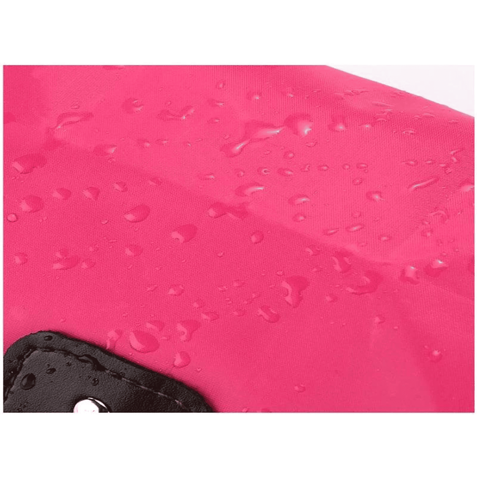 Trousse de toilette sport femme rose tissu imperméable avec gouttes d’eau