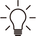 miroir intégré d'une trousse de toilette